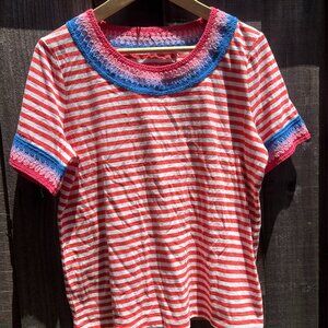 Boden Fae Crochet T-shirt